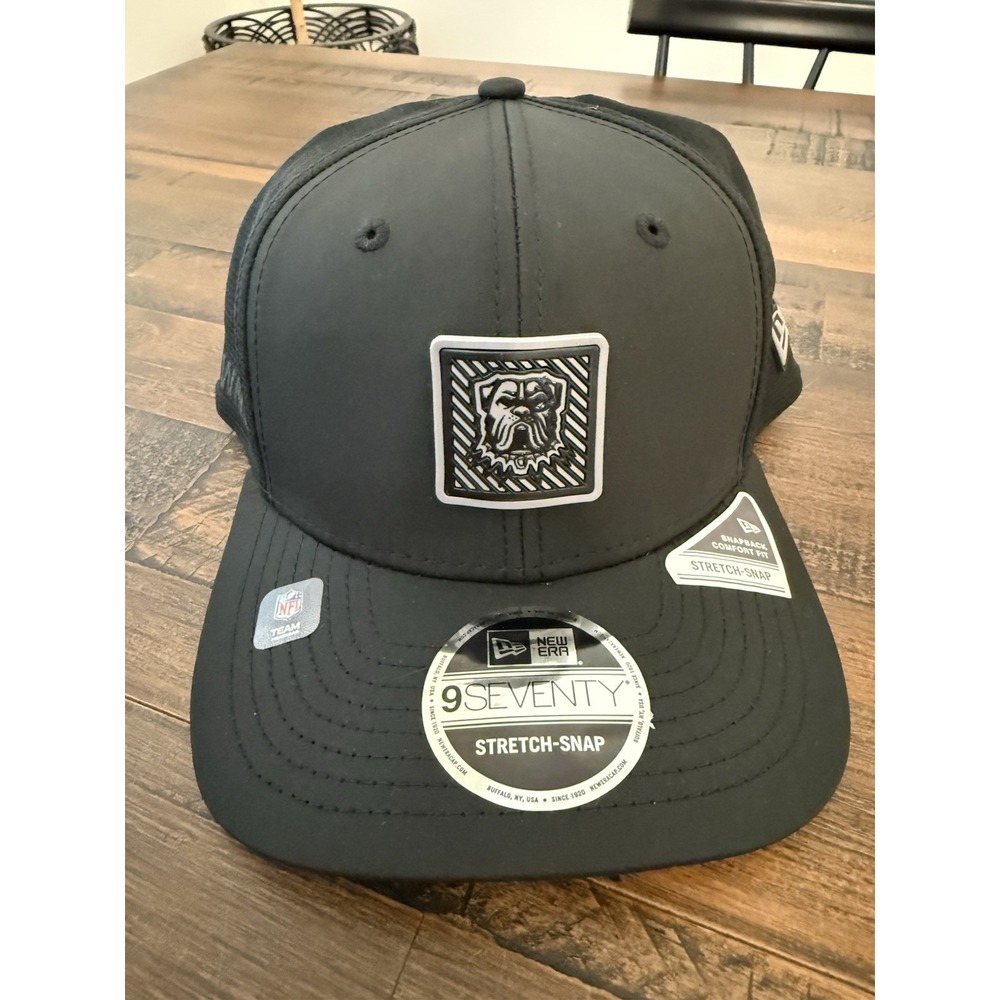 Cleveland Browns New Era Hat Cap 9SEVENTY Stretch Snap SnapBack Black OSFM $48